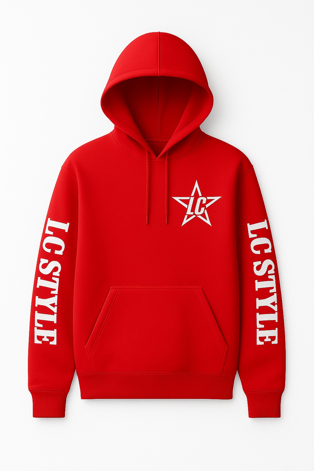 Red LC. Style Hoodie